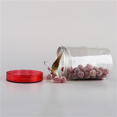 Jariau Clir Plastig Coch